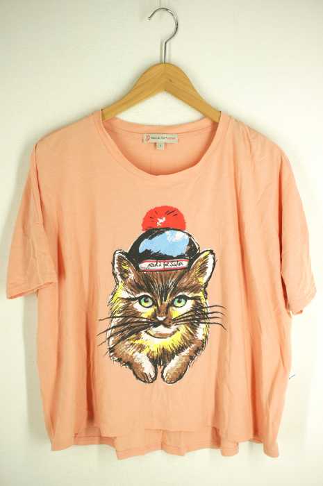 PAUL&JOE SISTER (ポールアンドジョーシスター) 猫プリントTシャツ レディース トップス