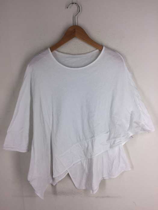 antiqua patterntorso(アンティカ パターントルソ) ウエストデザインTシャツ レディース トップス