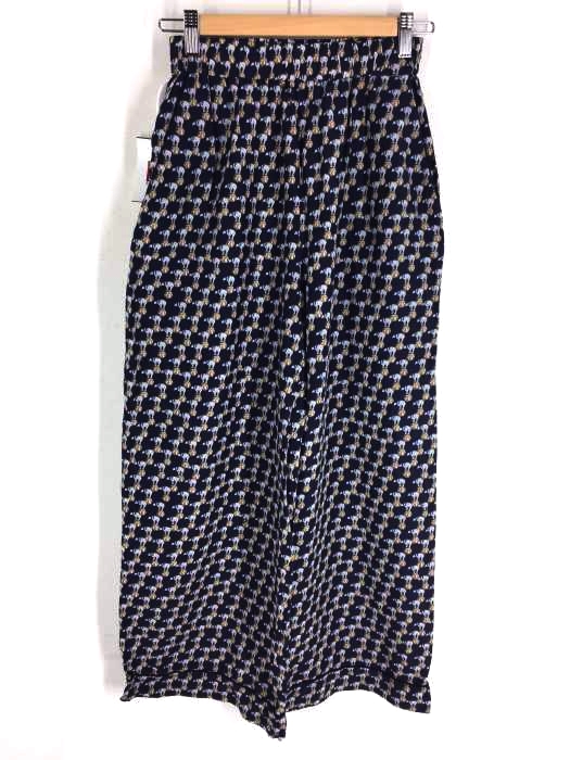beautiful people（ビューティフルピープル） 17SS circus bear print gather pants レディース パンツ