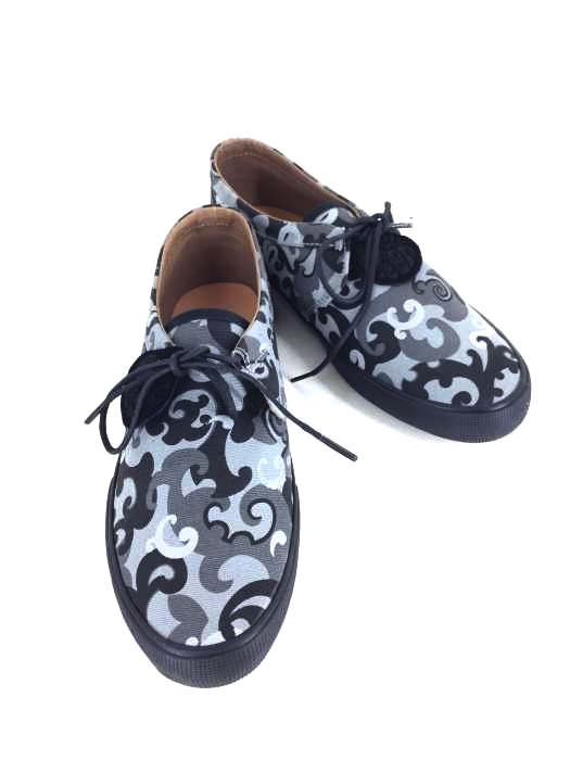 Pretty Green（プリティグリーン） RILEY OVER PRINT デッキシューズ メンズ シューズ