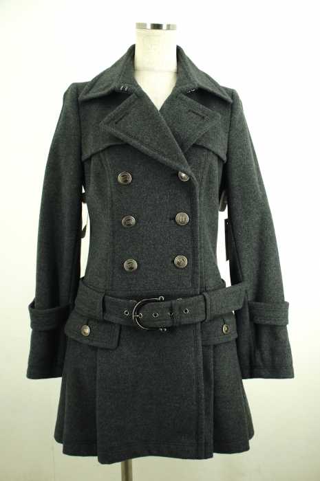 BURBERRY BLUE LABEL（バーバリーブルーレーベル） ウールトレンチフレアコート レディース アウター