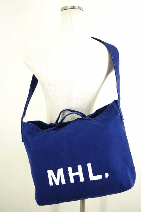 MHL. （エムエイチエル） キャンバス2WAYショルダーバッグ　サコッシュ レディース バッグ