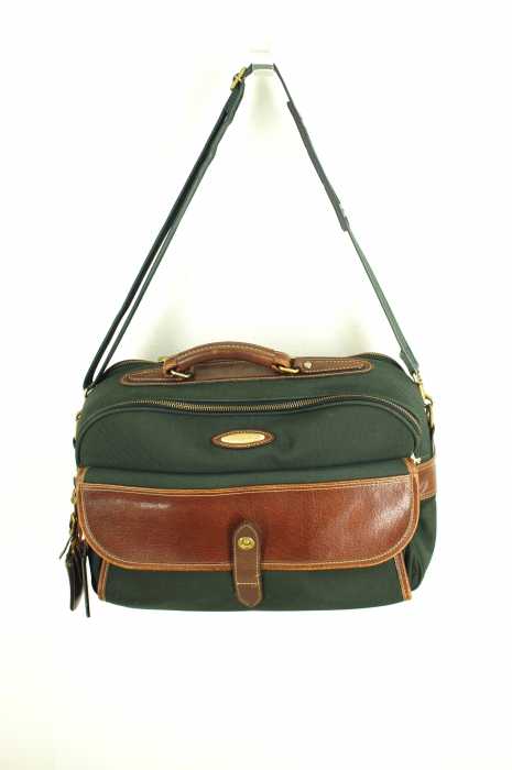 Samsonite (サムソナイト) 2way ハンドバッグ キャンバス レザー切替 メンズ バッグ