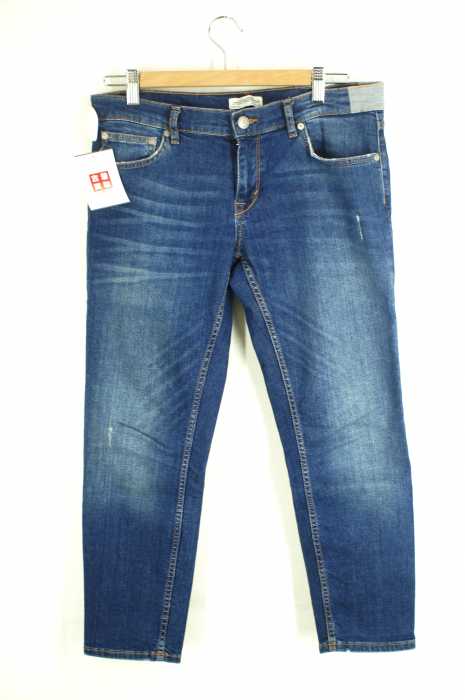 ZARA （ザラ） ウォッシュ加工 テーパード レディース パンツ