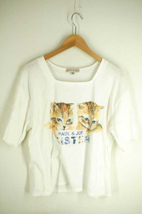 PAUL&JOE SISTER （ポールアンドジョーシスター） 猫プリントTシャツ レディース トップス