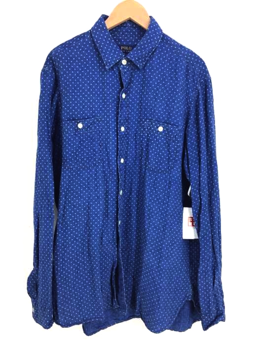 POLO RALPH LAUREN（ポロラルフローレン） スタードットリネンシャツ メンズ トップス