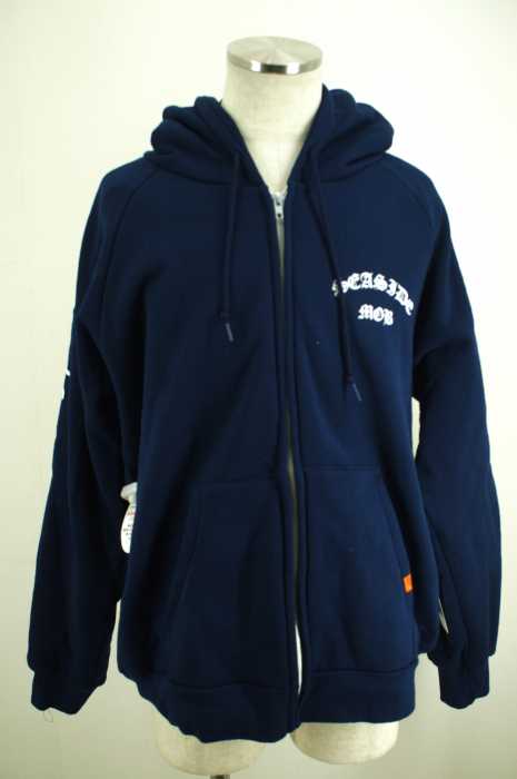 SUNNY C SIDER （サニー シー サイダー） ロゴ入りジップアップパーカー メンズ トップス