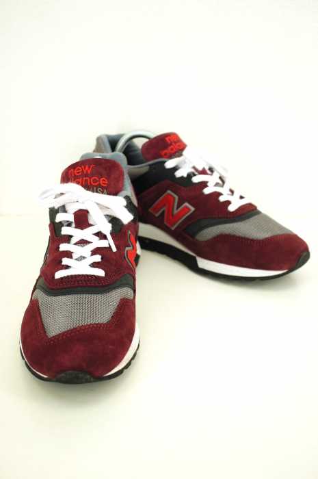 NEW BALANCE （ニューバランス） 15SS M997CRGスウェード切替スニーカー メンズ シューズ