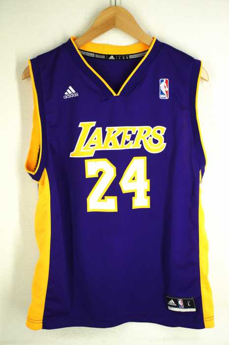 adidas × NBA（アディダス エヌビーエー） LAKERS BRYANT バスケットユニフォーム メンズ トップス