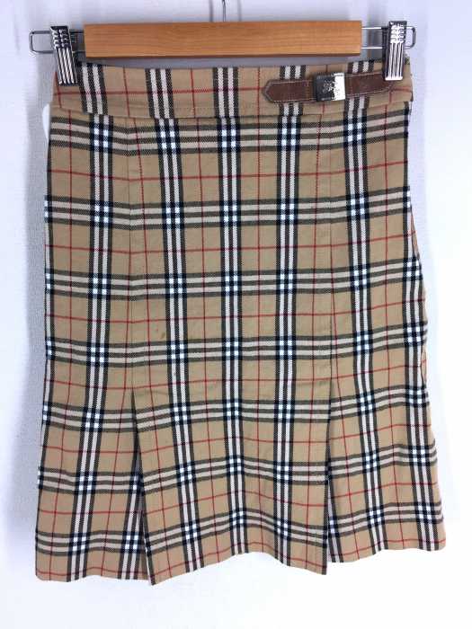 BURBERRY BLUE LABEL（バーバリーブルーレーベル） ノバチェックスリットデザインタイトスカート レディース スカート