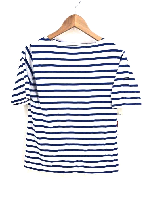 SAINT JAMES（セントジェームス） ボートネック半袖ボーダーTシャツ レディース トップス