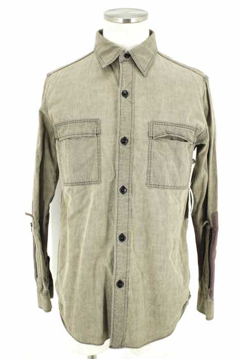 N.HOOLYWOOD (エヌハリウッド) MILITARY SHIRT デザインシャツ メンズ トップス