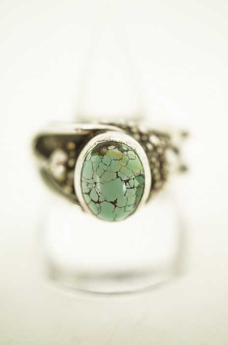 Amara アマラ ターコイズシルバーアートリング メンズ アクセサリー ブランド古着買取販売バズストア