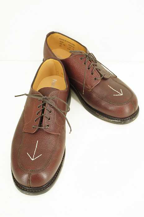 Engineered Garments×MARK MCNAIRY (エンジニアドガーメンツ×マーク マクナイリー) Uチップグレインレザーシューズ メンズ シューズ