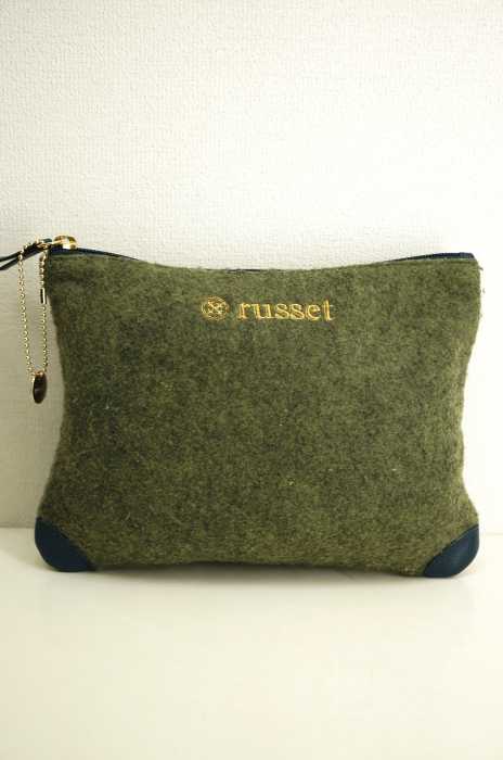 russet（ラシット） フエルトポーチ レディース ファッション雑貨
