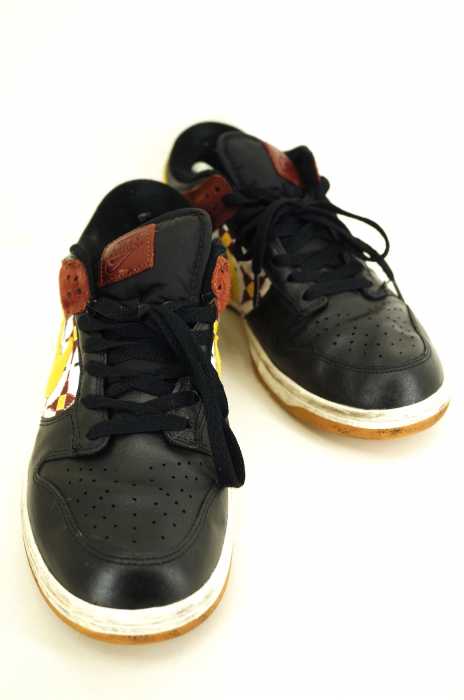 NIKE （ナイキ） DUNK LOW　総柄切替ローカットスニーカー メンズ シューズ