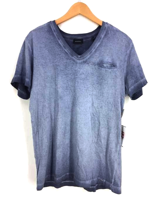 DIESEL（ディーゼル） 半袖VネックTシャツ メンズ トップス