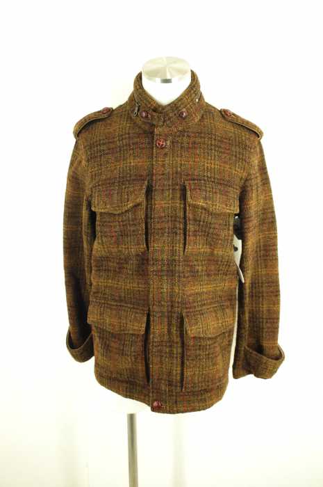 Needles×Harris Tweed(ニードルス×ハリスツイード) M-65 エルボーパッチ メンズ アウター