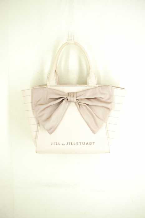 JILL by JILLSTUART （ジルバイジルスチュアート） MASSIVE RIBBON BAG キャンバス リボン レディース バッグ