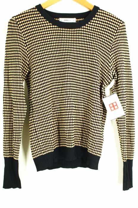 ZARA KNIT（ザラニット） 総柄ニット レディース トップス