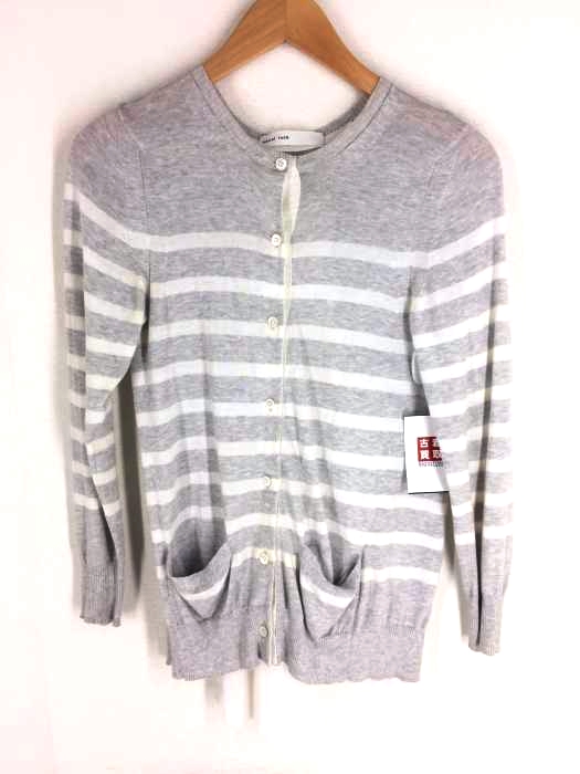 sacai luck（サカイラック） 12SS バック切替 ボーダーカーディガン レディース トップス