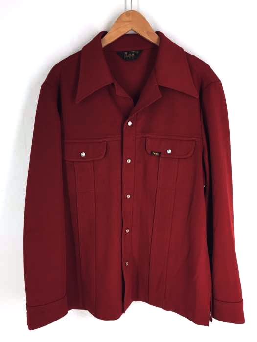 Lee（リー） MADE IN USA ポリエステル シャツジャケット メンズ トップス