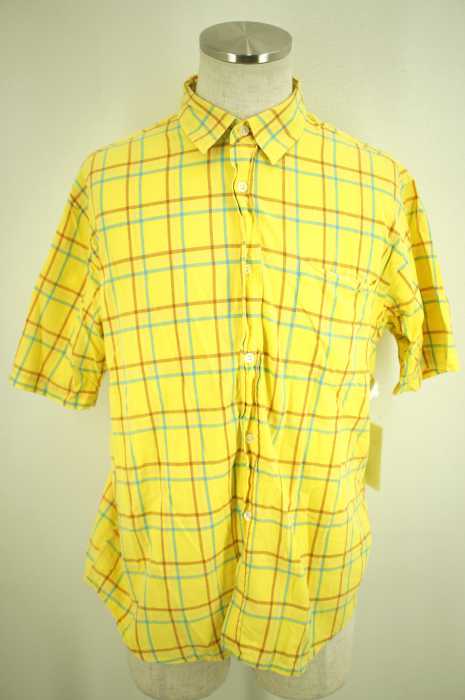 STUSSY （ステューシー） チェック柄半袖ボタンシャツ メンズ トップス