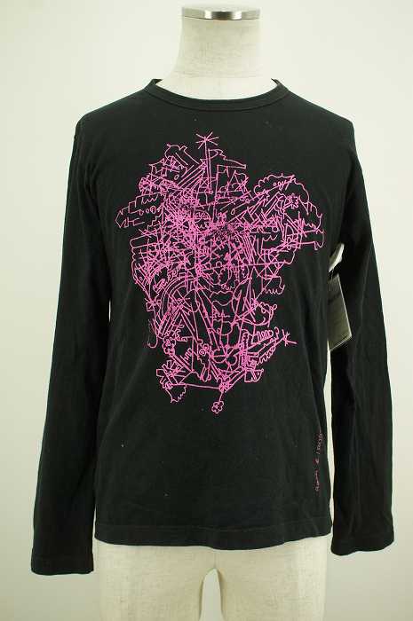 agnes b. (アニエスベー) プリントロングTシャツ メンズ トップス