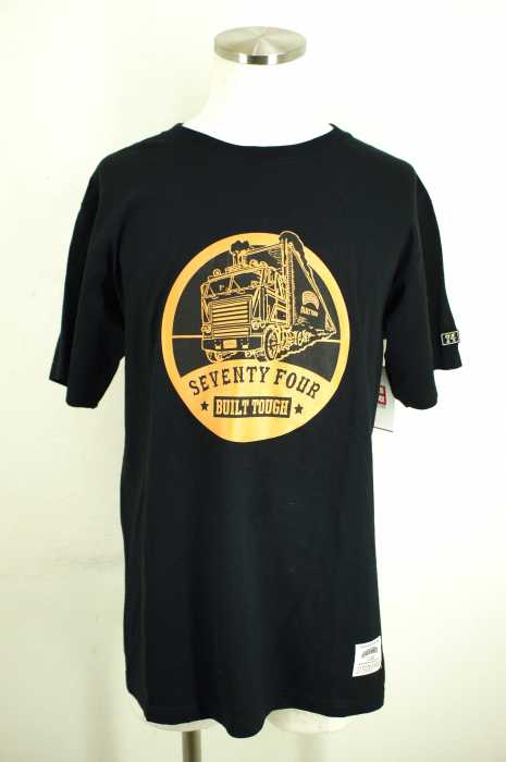 SEVENTY FOUR （セブンティーフォー） プリントTシャツ メンズ トップス