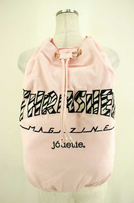 jouetie×THRASHER （ジュエティ　スラッシャー） ゼブラロゴエコBAG レディース バッグ