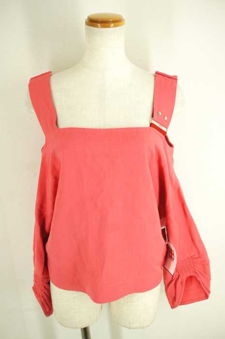 ELENDEEK （エレンディーク） SHOULDER SASH BLOUSE ショルダーサッシュブラウス レディース トップス