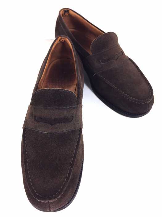 J.M.WESTON(ジェイエムウエストン) Signature loafer スエード コインローファー メンズ シューズ
