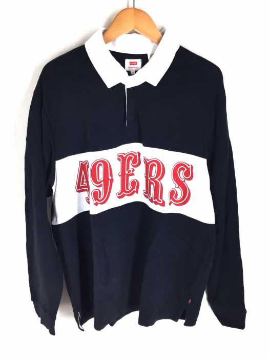 Levi's (リーバイス) NFL 49ERS ラガーシャツ メンズ トップス
