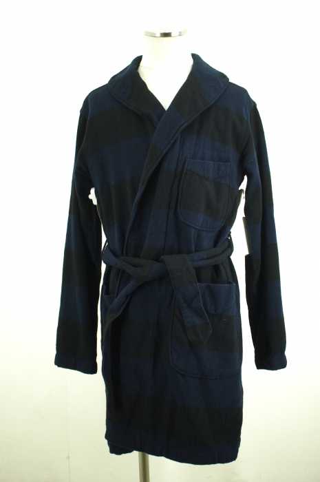 Engineered Garments (エンジニアードガーメンツ) 2013AW ROBE WIDE STRIPE ローブガウンコート メンズ アウター