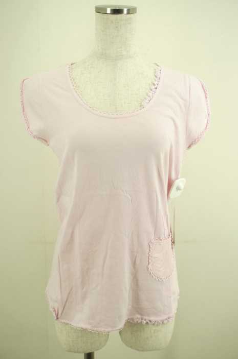 TSUMORI CHISATO （ツモリチサト） ポケット付きレースTシャツ レディース トップス