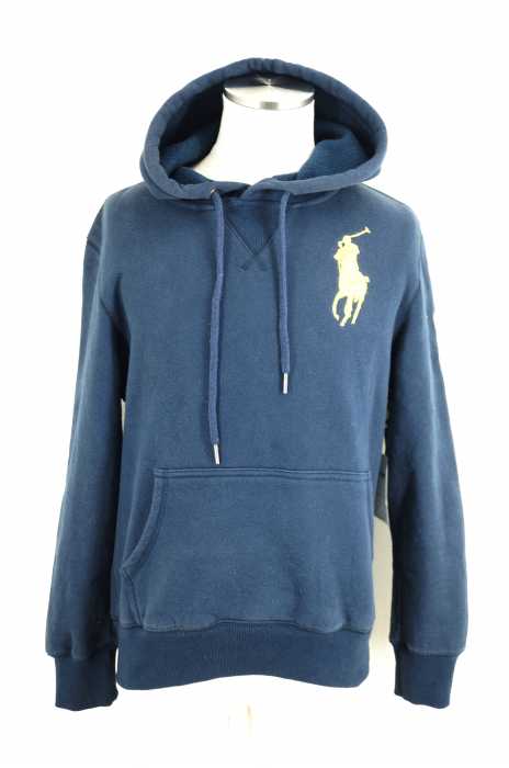 Polo by RALPH LAUREN （ポロバイラルフローレン） ビッグポニー刺繍ナンバリング裏起毛プルオーバーパーカー メンズ トップス