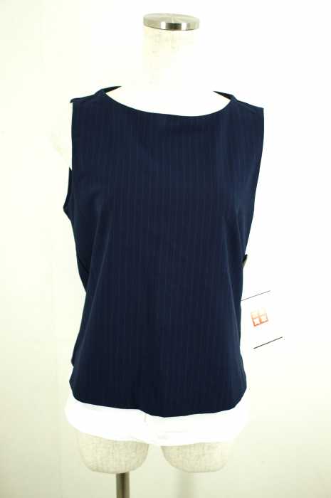 ZARA TRF (ザラティーアールエフ) 切替ノースリーブトップス レディース トップス