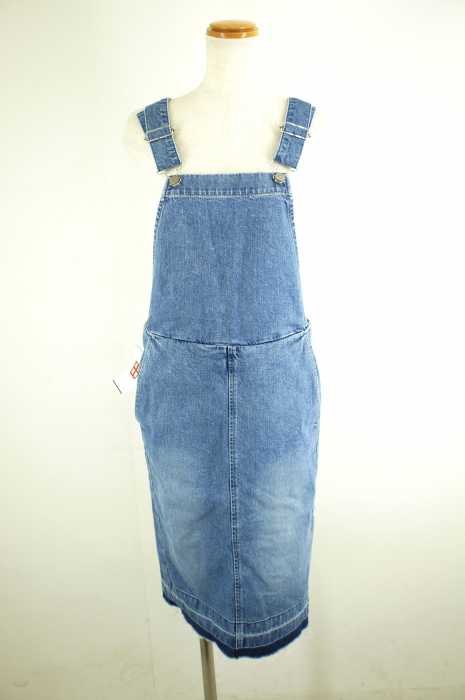 MACPHEE （マカフィー） デニム カットオフ スリット レディース オールインワン