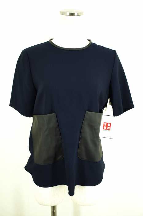 ZARA WOMAN （ザラ ウーマン） 異素材切替バックジップ2Pトップス レディース トップス