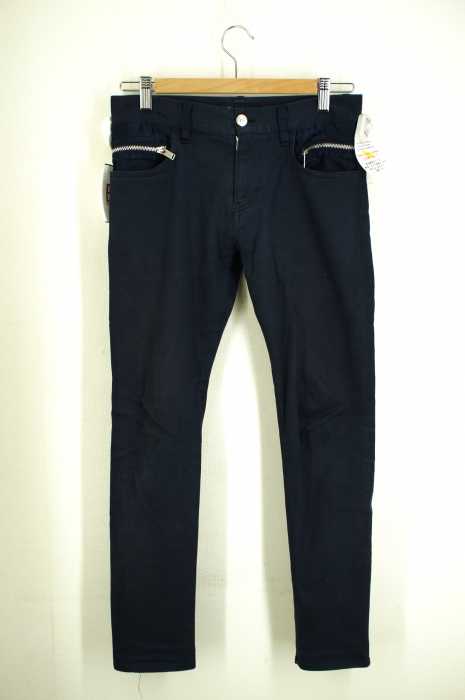 John UNDERCOVER (ジョンアンダーカバー) 15AW パイピングファスナーポケットスリムパンツ メンズ パンツ