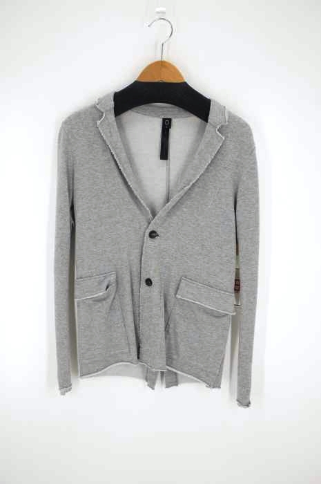wjk(ダブルジェイケイ) cut & sawn jacket 天竺 カットオフデザイン フラップポケット 2B メンズ アウター
