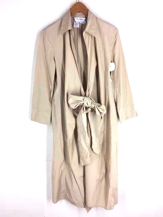 MAXMARA（マックスマーラ） シルク混 ロングコート レディース アウター