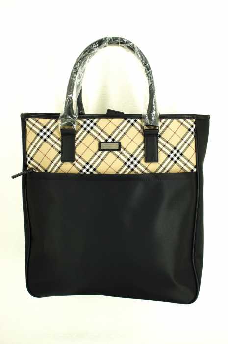 BURBERRY BLACK LABEL （バーバリーブラックレーベル） ノバチェックトートバッグ　ハンドバッグ メンズ バッグ