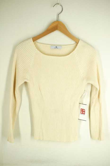 URBAN RESEARCH Sonny Label （アーバンリサーチサニーレーベル） シルク混ボートネックリブニット レディース トップス