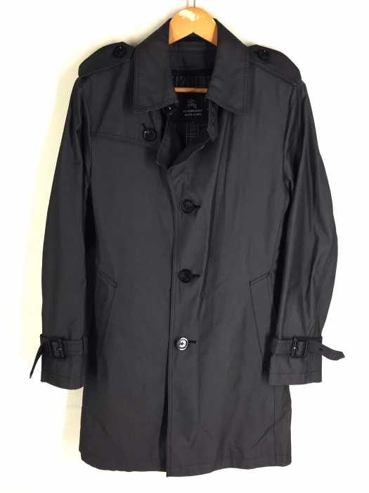 BURBERRY BLACK LABEL （バーバリーブラックレーベル） ノバチェック柄ライナー付き トレンチコート メンズ アウター