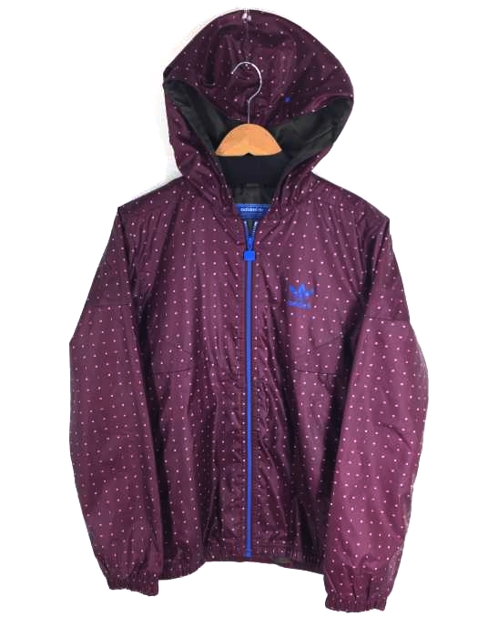 adidas（アディダス） 総柄フーデッドジップアップジャケット メンズ アウター