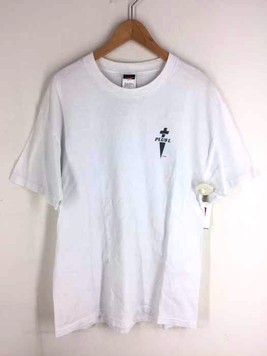 PLUS L BY X-LARGE（プラスエルバイエクストララージ） ロゴプリント 半袖 クルーネックTシャツ メンズ トップス