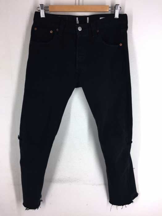 OLD PARK （オールドパーク） levi’s リメイク加工 カットオフ ボタンフライデニムパンツ メンズ パンツ