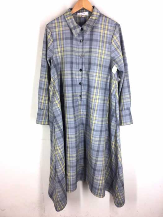 moussy (マウジー) CHECK FLARE SHIRT レディース ワンピース