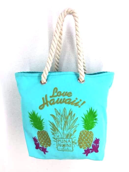 PUNA NONI（プナノニ） アロハプリントトートバッグ レディース バッグ
